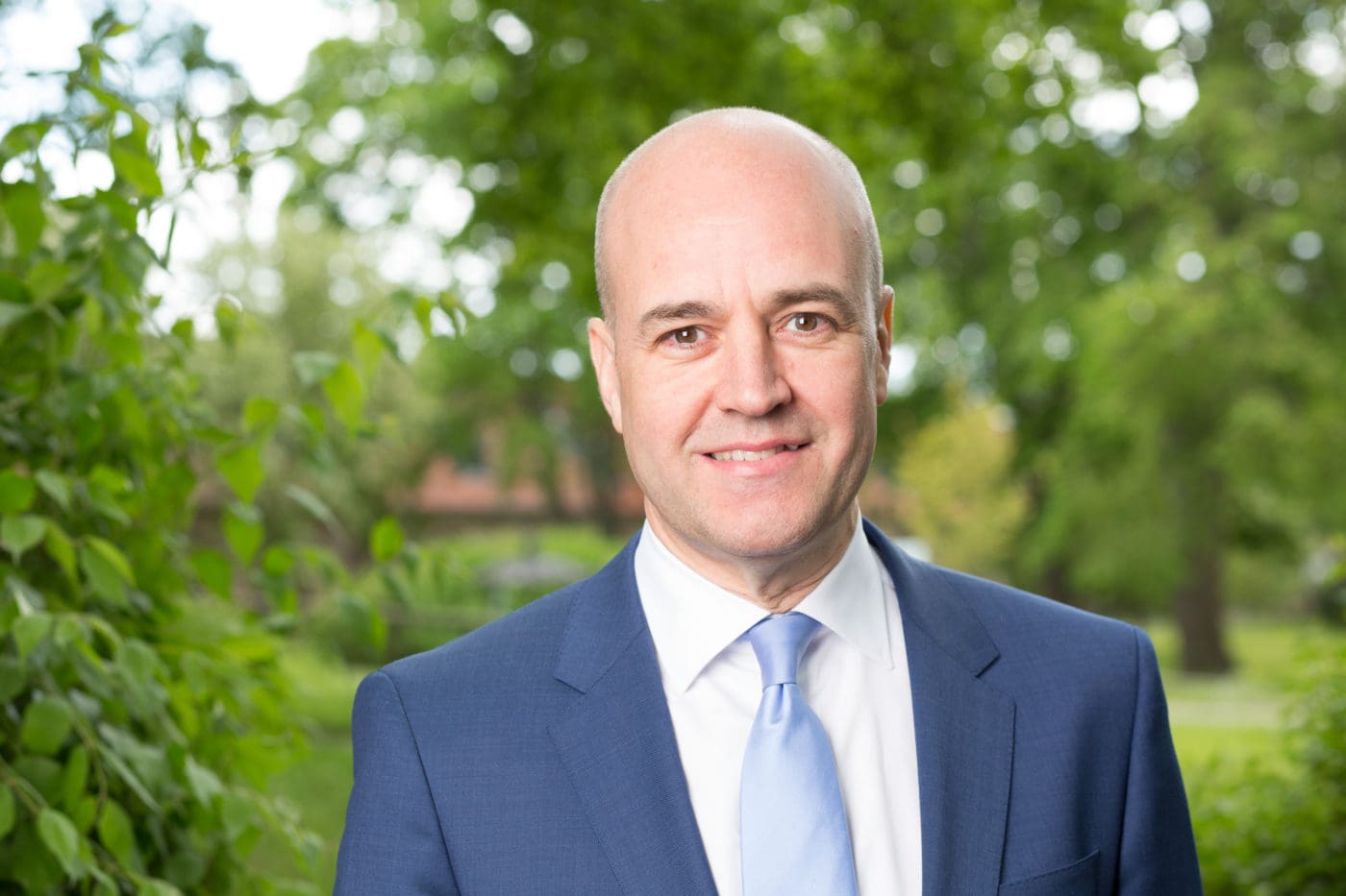 
				<![CDATA[Fredrik Reinfeldt i p1 om sitt nya liv som företagare. Foto: Mattias Ahlm/Sveriges Radio.]]>		