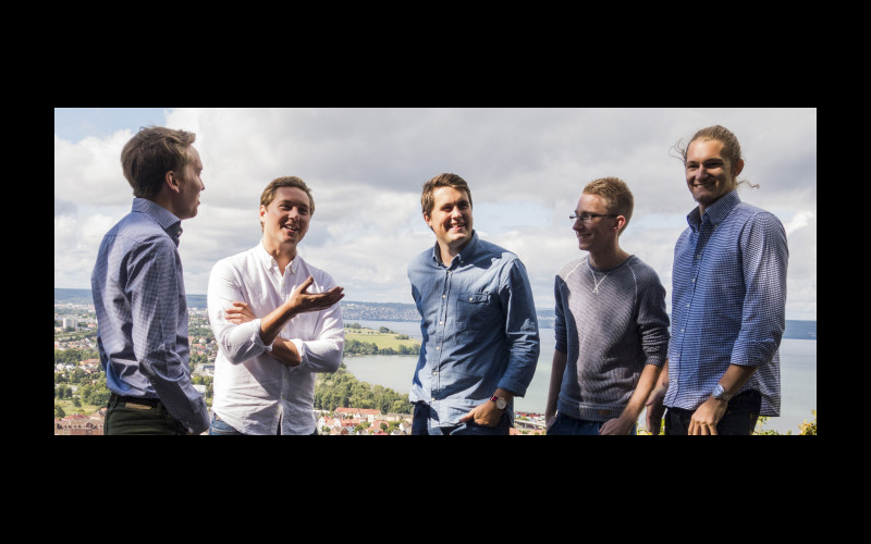 
				<![CDATA[Från vänster: Alexander Sjöman-Elm, Oscar Meivert, Viktor Lorentzon, Tobias Johansson, Richard Orrebrant.]]>		