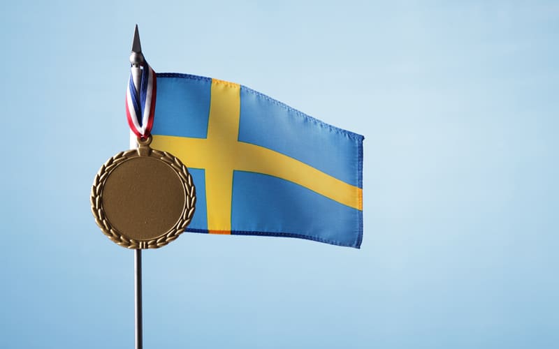 
				<![CDATA[Det går bra för Sverige. Foto: Getty Images]]>		