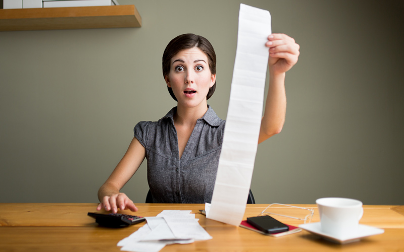 
				Hur gör du med dina kvitton? Fotot: Getty Images		