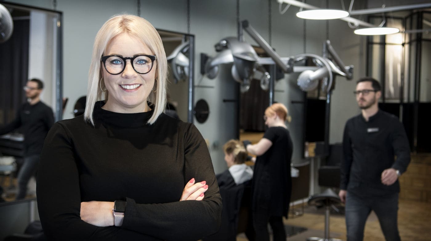 
				Mari Lundmark har stora planer för sin salong By déco. FOTO JENNIE NILEDE/JENNIE IMAGES AB		