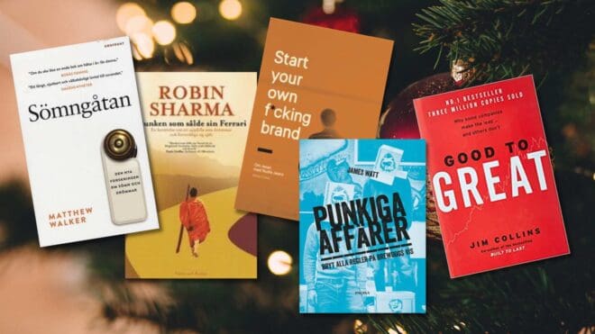 Boktips till julledigheten? 5 bra böcker om entreprenörskap